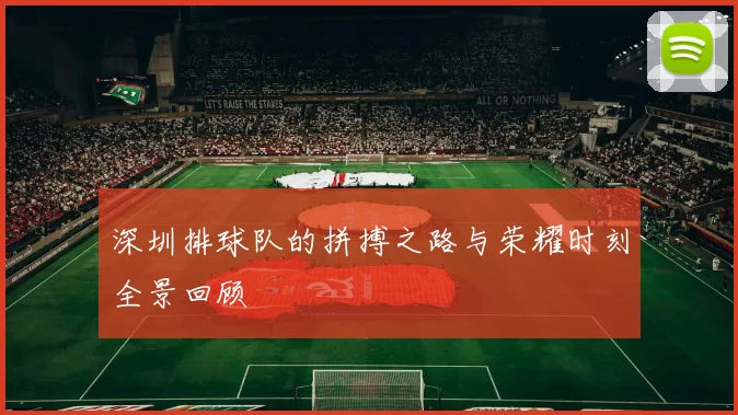 深圳排球队的拼搏之路与荣耀时刻全景回顾